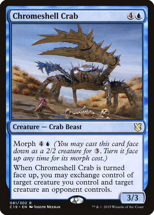 Chromeshell Crab: Commander 2019