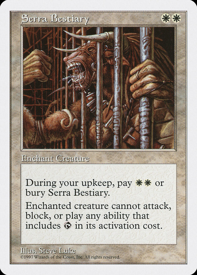 Serra Bestiary: Fifth Edition