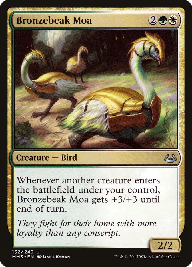 Bronzebeak Moa: Modern Masters 2017