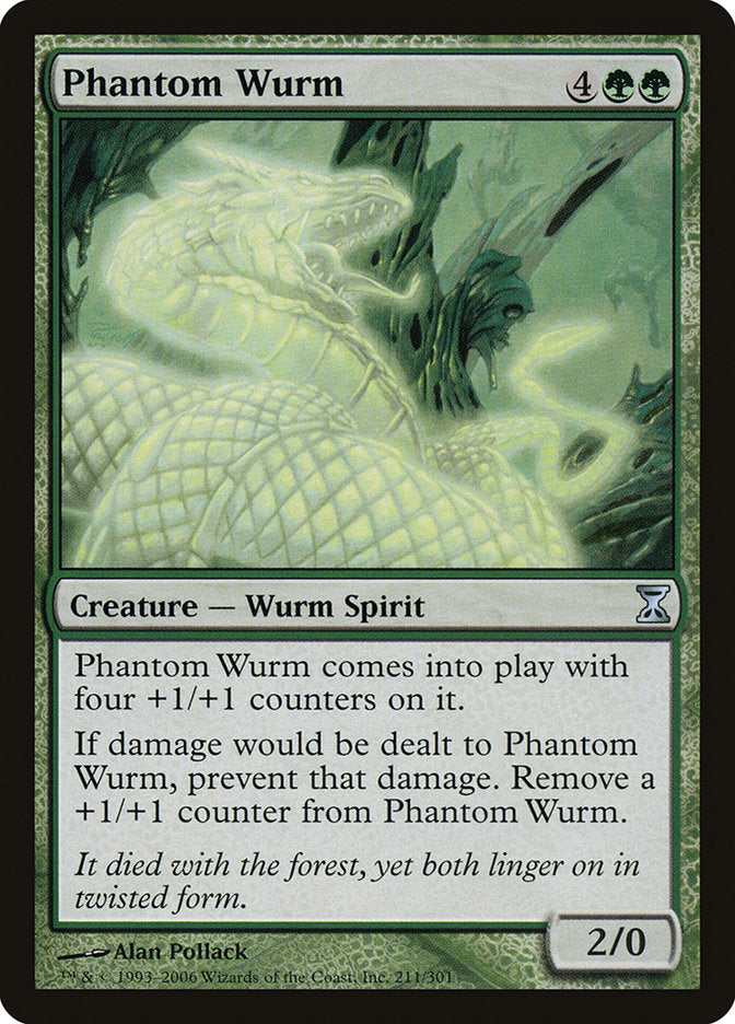 Phantom Wurm - (Foil): Time Spiral