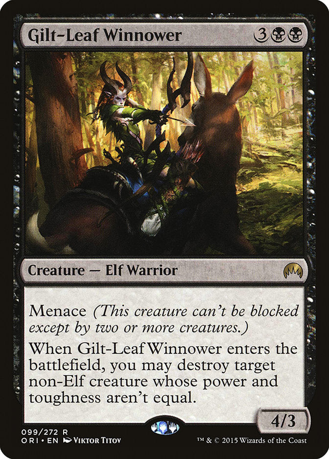 Gilt-Leaf Winnower: Magic Origins