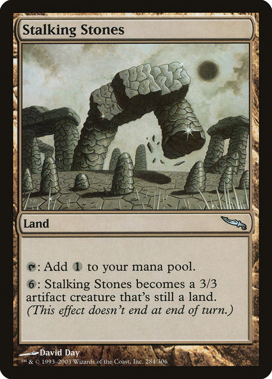 Stalking Stones - (Foil): Mirrodin