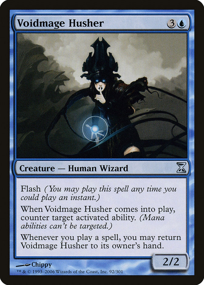 Voidmage Husher - (Foil): Time Spiral