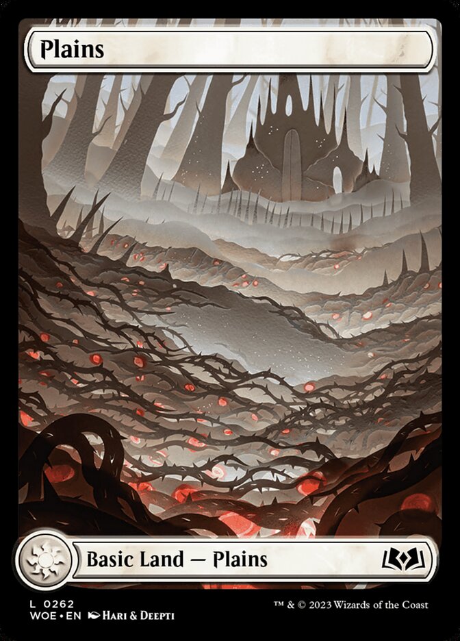 Plains (#262) (Full Art): Wilds of Eldraine