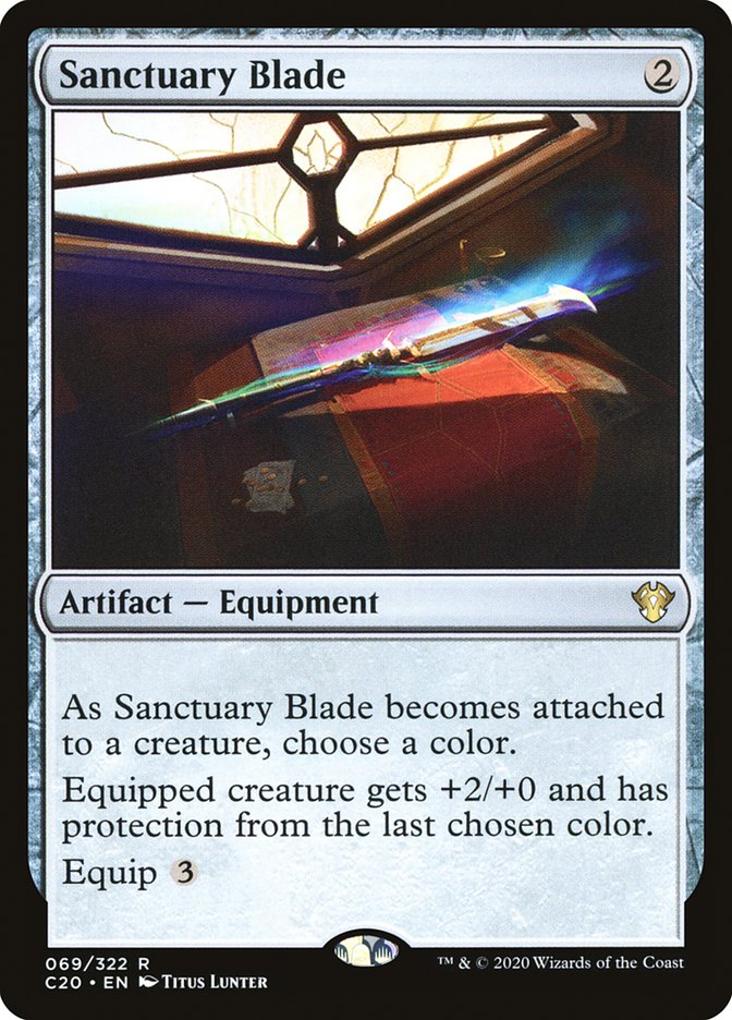 Sanctuary Blade: Commander 2020