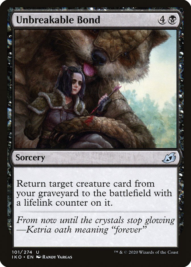 Unbreakable Bond - (Foil): Ikoria: Lair of Behemoths