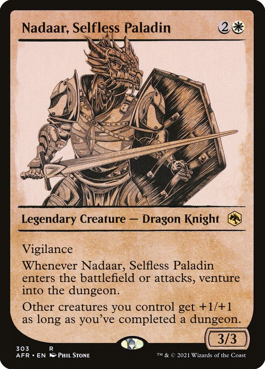 Nadaar, Selfless Paladin (Showcase): Adventures in the Forgotten Realms