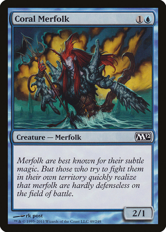 Coral Merfolk: Magic 2012