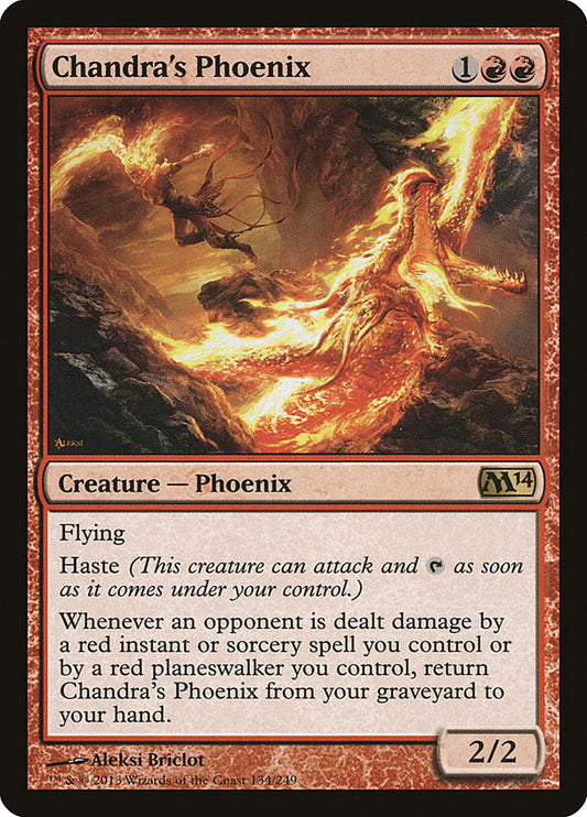 Chandra's Phoenix - (Foil): Magic 2014