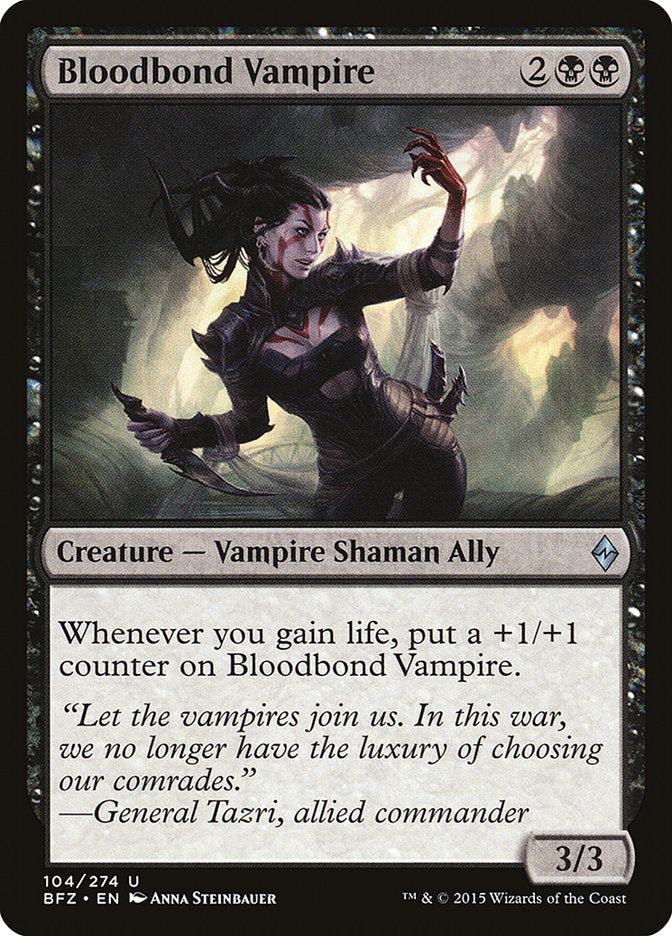 Bloodbond Vampire: Battle for Zendikar