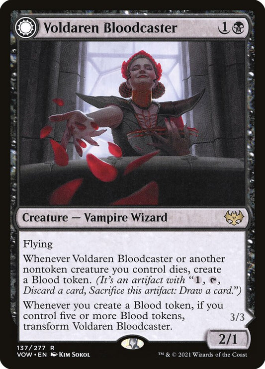 Voldaren Bloodcaster // Bloodbat Summoner: Innistrad: Crimson Vow