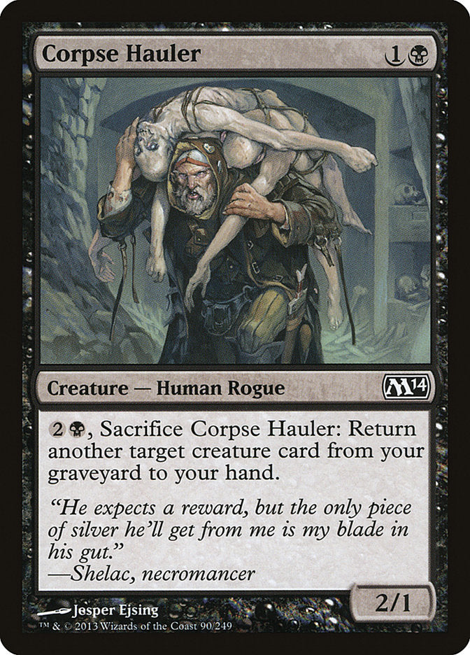 Corpse Hauler - (Foil): Magic 2014