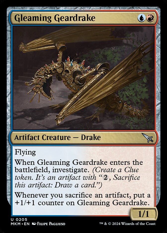 Gleaming Geardrake: Murders at Karlov Manor