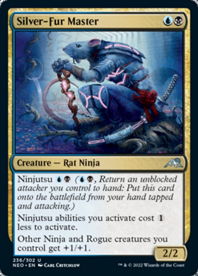 Silver-Fur Master - (Foil): Kamigawa: Neon Dynasty