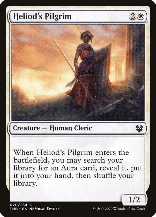 Heliod's Pilgrim - (Foil): Theros Beyond Death