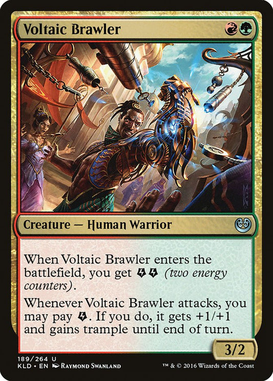 Voltaic Brawler - (Foil): Kaladesh