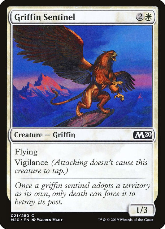 Griffin Sentinel - (Foil): Core Set 2020