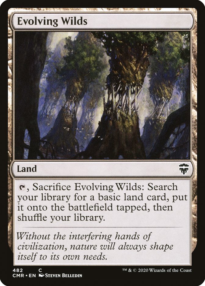 Evolving Wilds (Commander Deck): Commander Legends