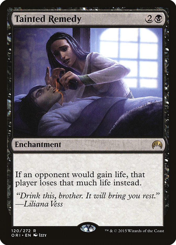 Tainted Remedy - (Foil): Magic Origins