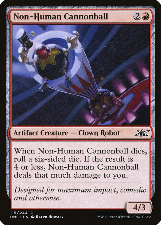 Non-Human Cannonball: Unfinity