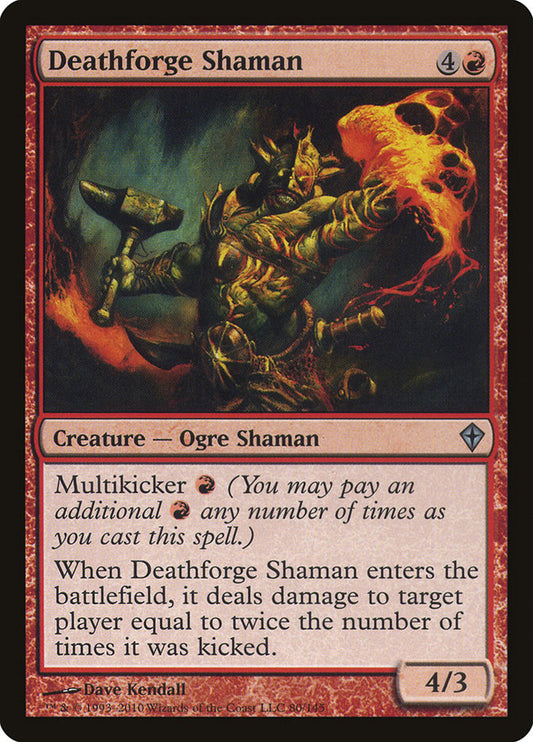 Deathforge Shaman - (Foil): Worldwake