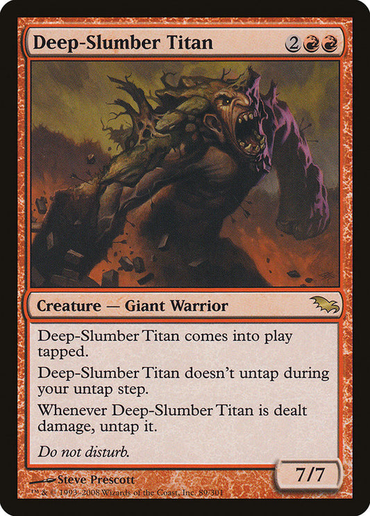 Deep-Slumber Titan: Shadowmoor