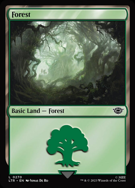 Forest (#270) - (Foil): The Lord of the Rings: Tales of Middle-earth