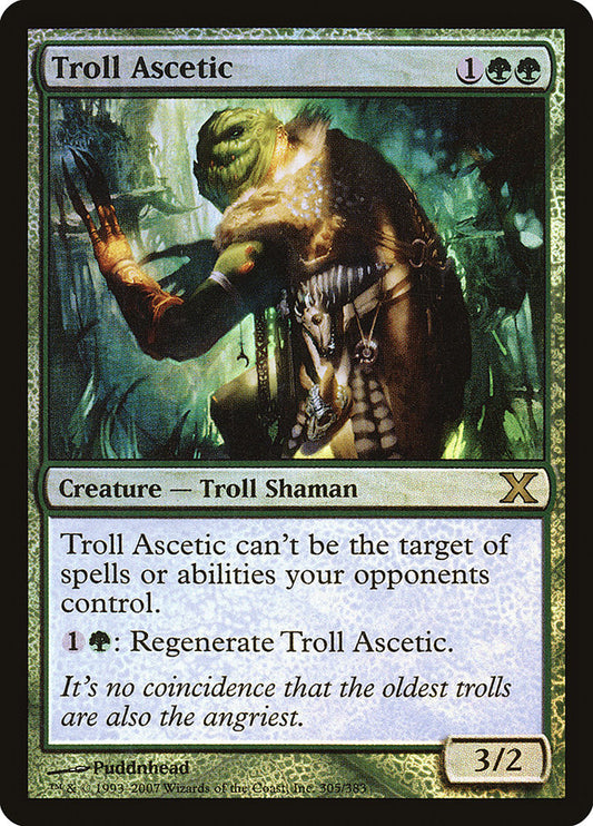 Troll Ascetic - (Foil): Tenth Edition