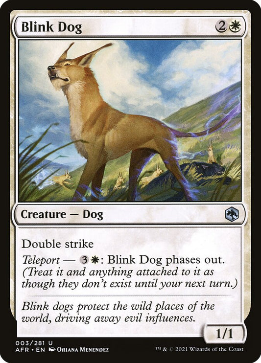 Blink Dog - (Foil): Adventures in the Forgotten Realms