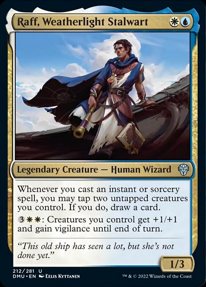 Raff, Weatherlight Stalwart: Dominaria United