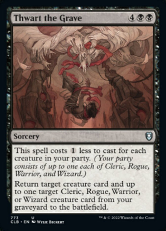 Thwart the Grave: Commander Legends: Battle for Baldur's Gate