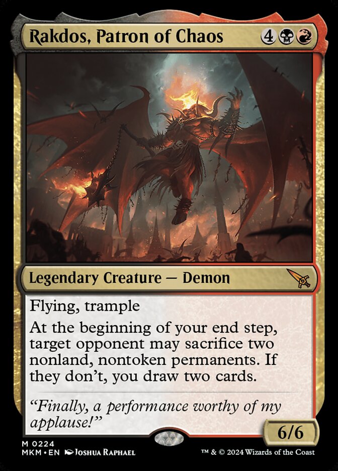 Rakdos, Patron of Chaos: Murders at Karlov Manor