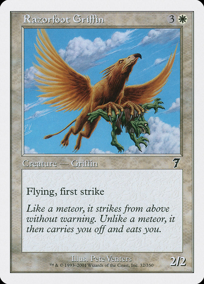 Razorfoot Griffin: Seventh Edition