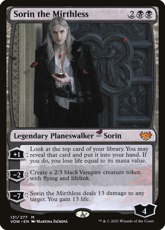 Sorin the Mirthless: Innistrad: Crimson Vow