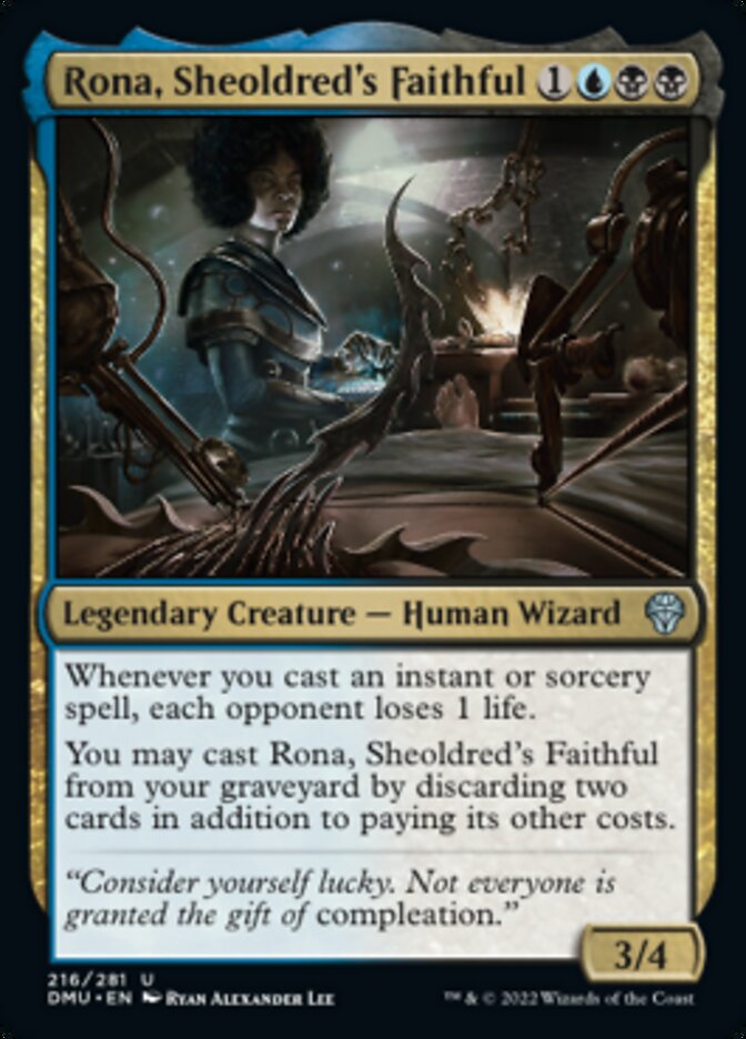 Rona, Sheoldred's Faithful: Dominaria United