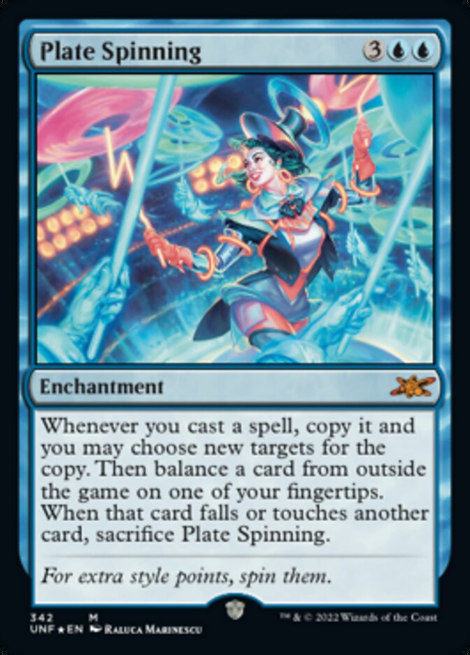 Plate Spinning (Galaxy Foil) - (Foil): Unfinity