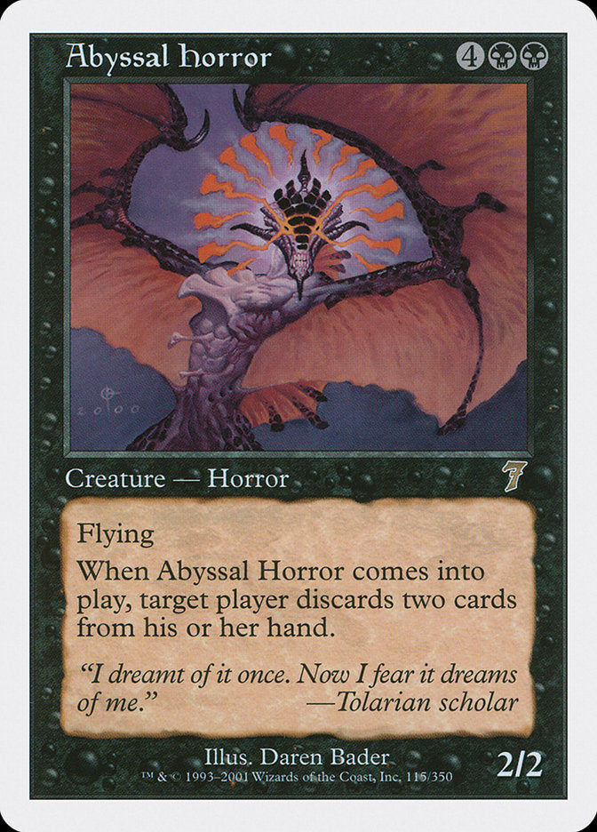 Abyssal Horror: Seventh Edition