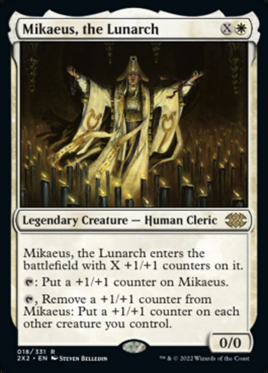 Mikaeus, the Lunarch - (Foil): Double Masters 2022