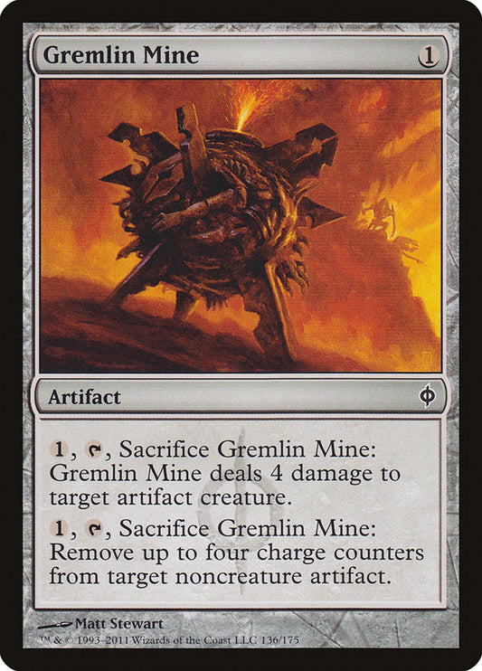 Gremlin Mine - (Foil): New Phyrexia