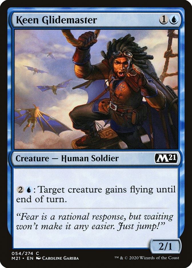 Keen Glidemaster - (Foil): Core Set 2021