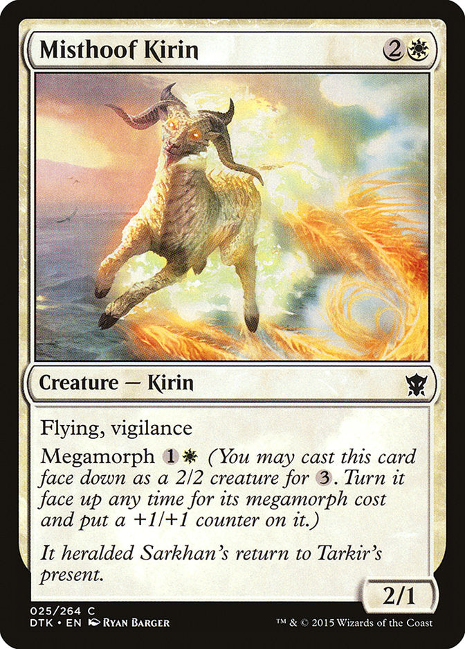 Misthoof Kirin - (Foil): Dragons of Tarkir
