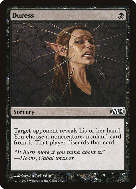 Duress - (Foil): Magic 2014