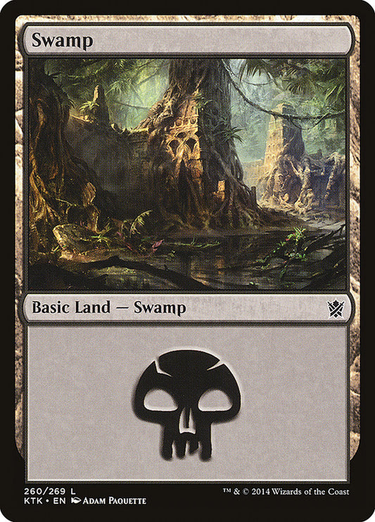 Swamp (#260): Khans of Tarkir