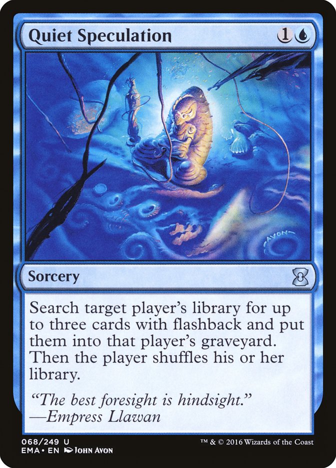 Quiet Speculation - (Foil): Eternal Masters