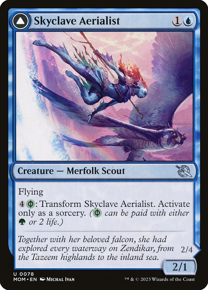 Skyclave Aerialist // Skyclave Invader - (Foil): March of the Machine
