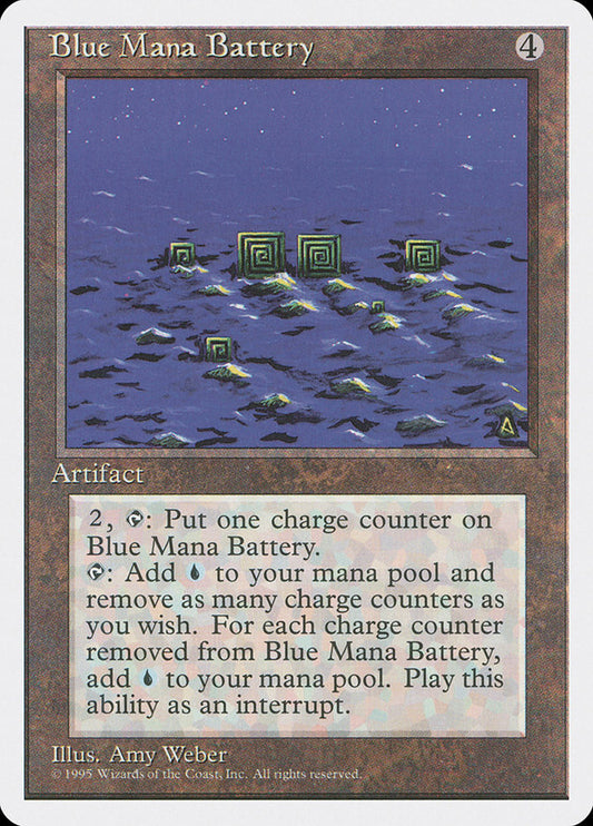 Blue Mana Battery: Fourth Edition