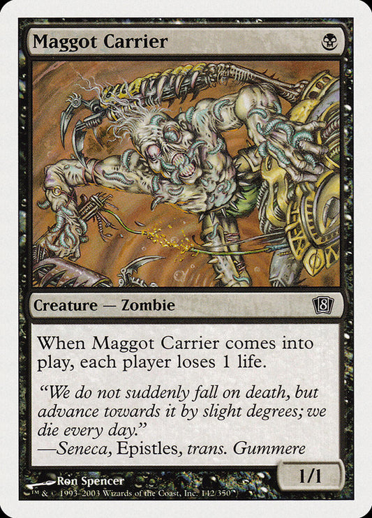 Maggot Carrier: Eighth Edition