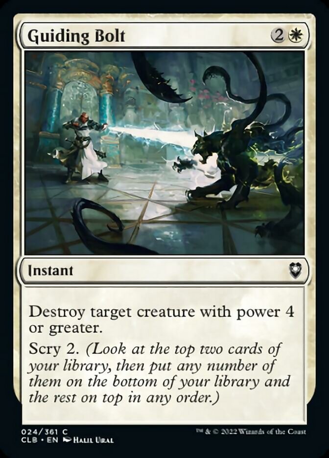Guiding Bolt - (Foil): Commander Legends: Battle for Baldur's Gate