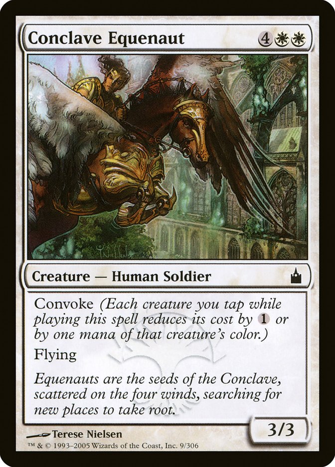 Conclave Equenaut - (Foil): Ravnica: City of Guilds