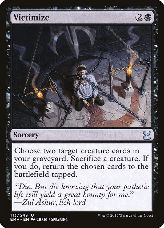 Victimize - (Foil): Eternal Masters